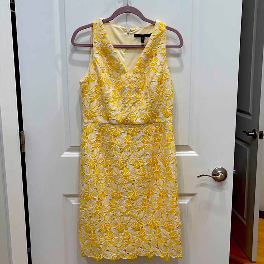 White House Black Market Women’s Size 8 Fitted Sleeveless Dress